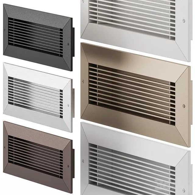 Ventilation grille Kul Grilles 3D Model
