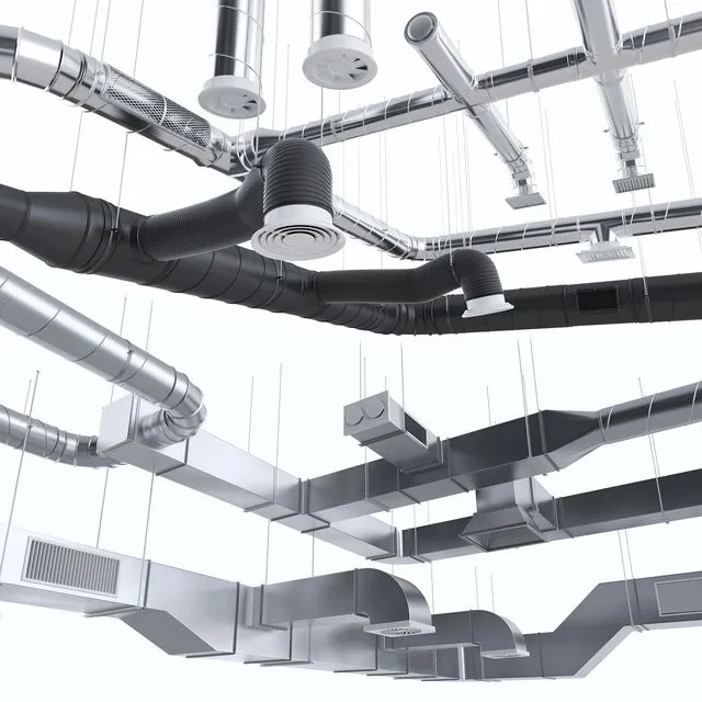 Ventilation system 3D Model