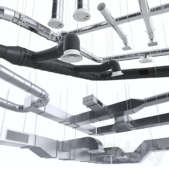 Ventilation system 3DModel