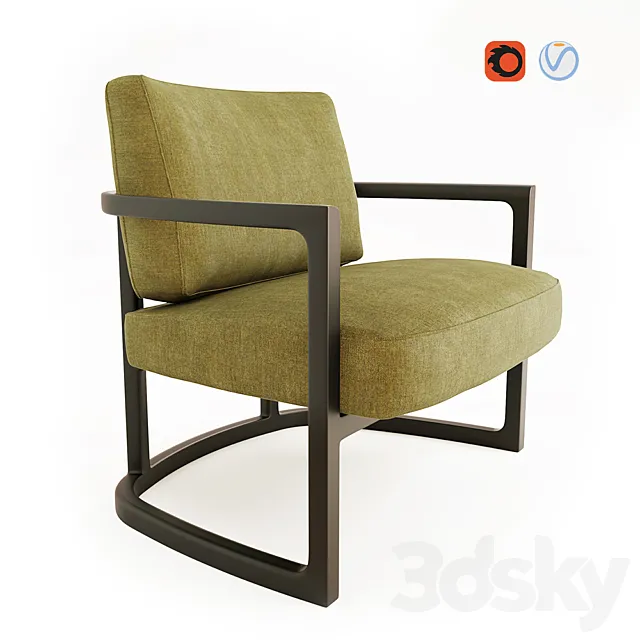 venus armchair 2019 3D Model