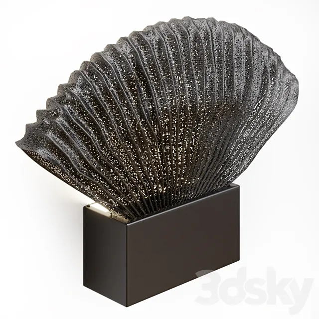 Venus wall lamp in two finishes by A-emotionallight 3D Model