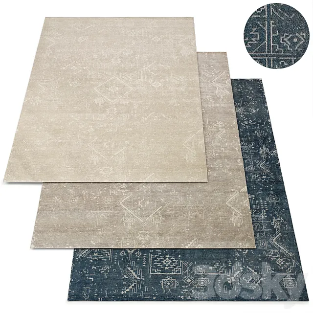 Venza Rug RH Collection 3D Model