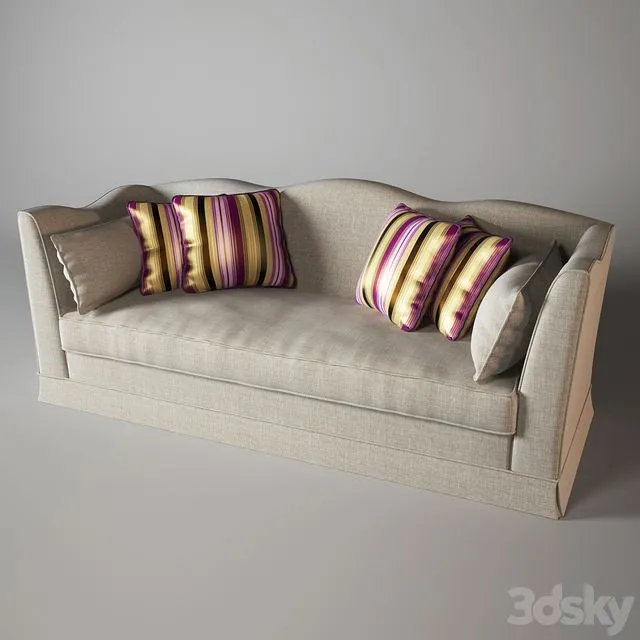 Veranda Sofa 12-0284 3D Model