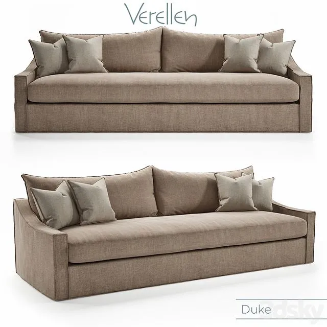 Verellen Duke Sofa 3D Model