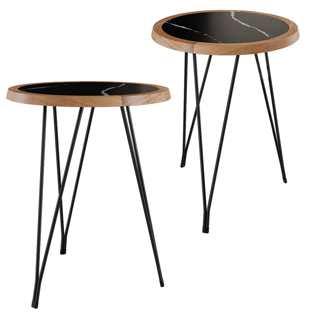 Verges - Table Medium Mim H65 3D Model