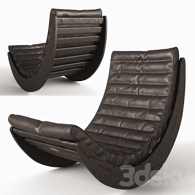 Verner Panton Relaxer One Chair 3D Model