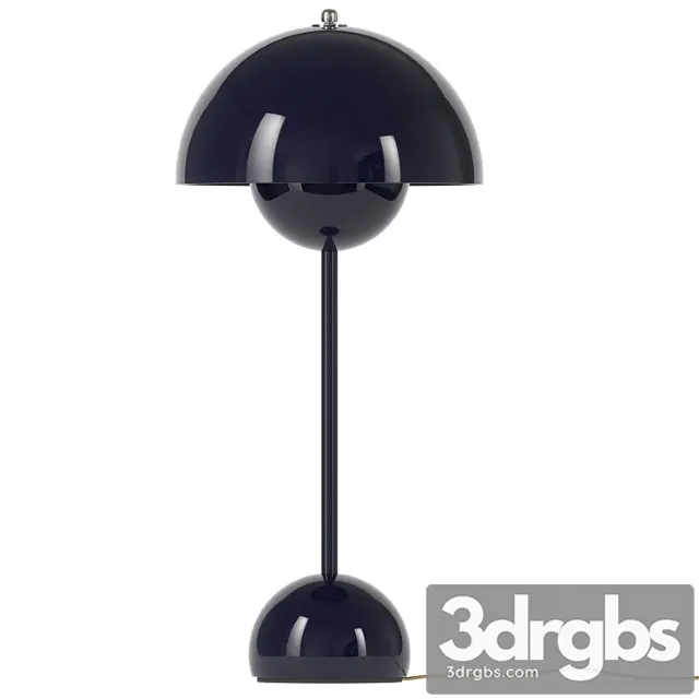 Verner Panton VP3 FlowerPot Lamp 3D Model Free