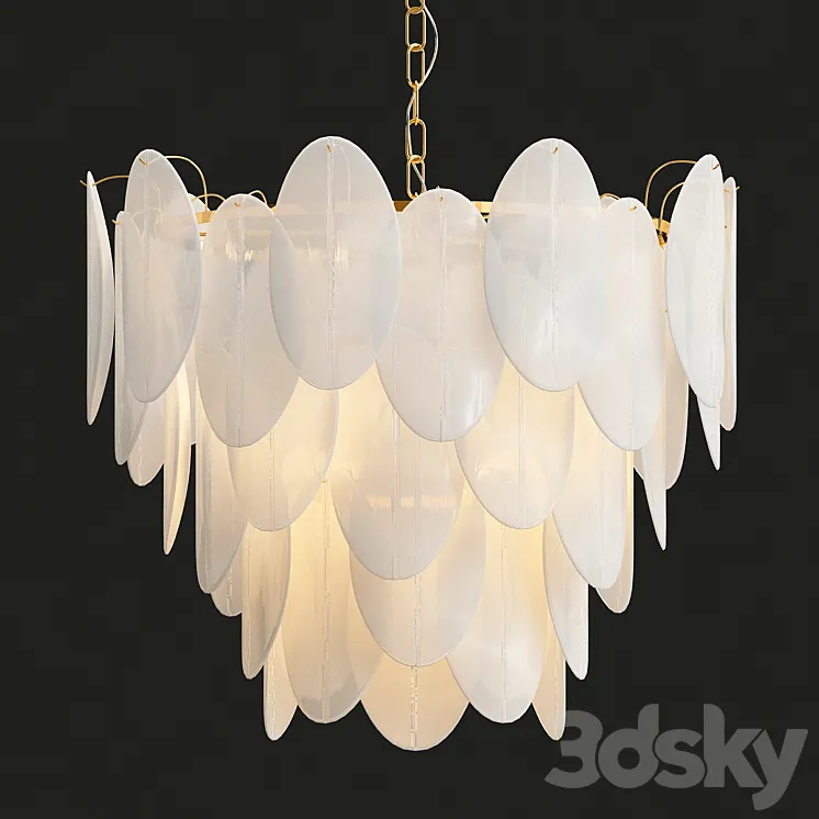 Vernon chandelier 3D Model Free