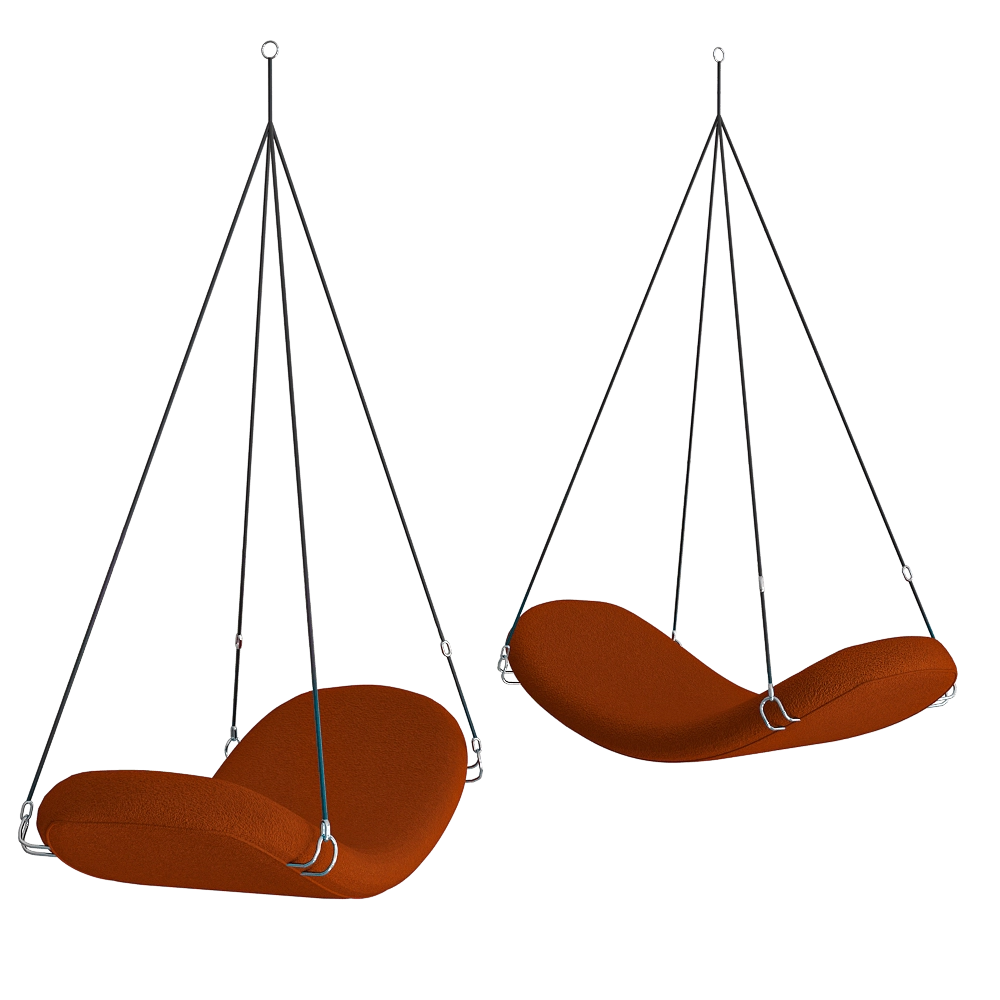 Verpan - Chair Flying 3D Model