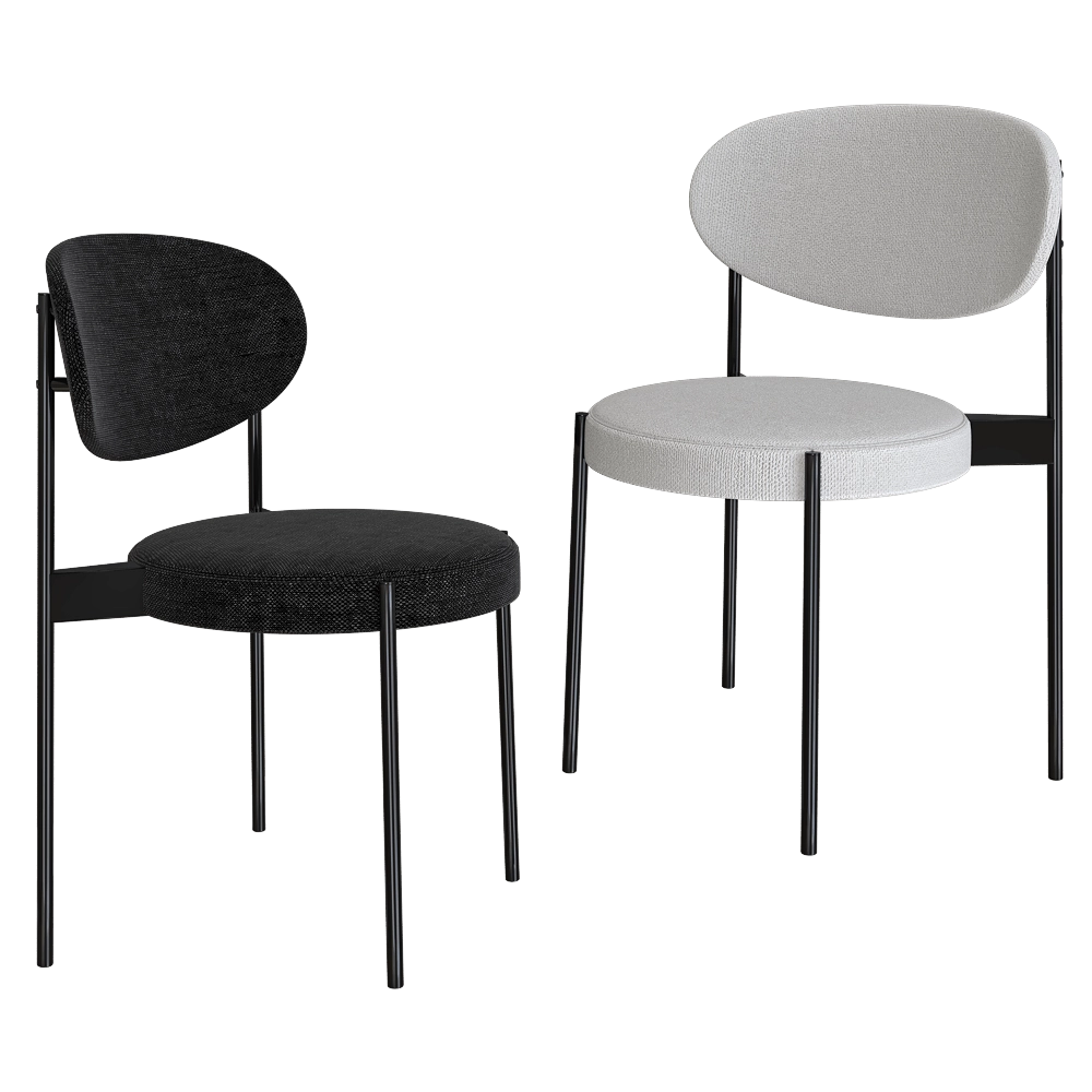 Verpan - Chair Series 430 3D Model