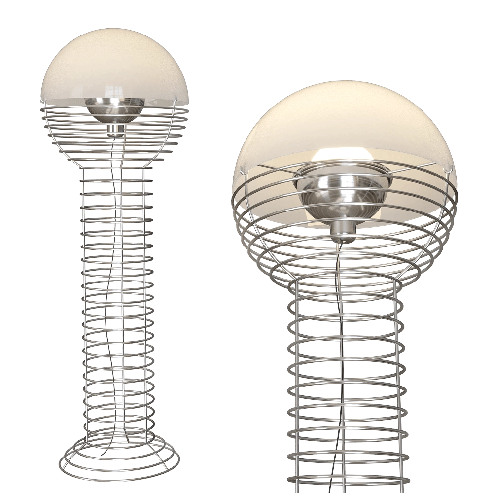 Verpan - Floor lamp Wire 3D Model