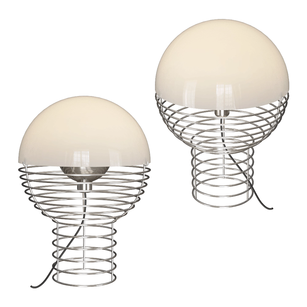 Verpan - Table lamp Wire 3D Model