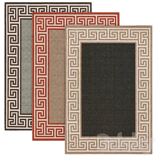 Versace rugs 3D Model