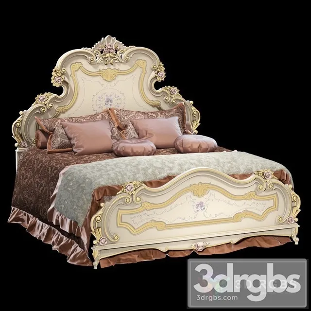 Versailles AMG Bed 3D Model Free