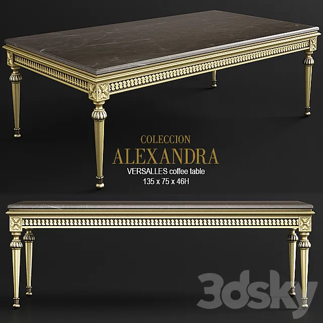 VERSALLES coffee table 3DModel