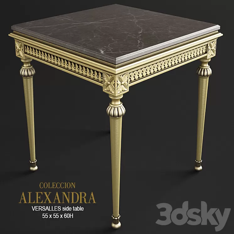 VERSALLES side table 3D Model
