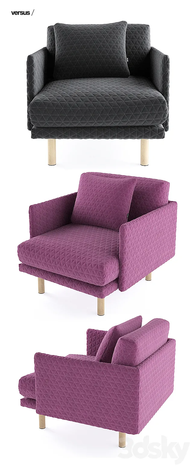 Versus Emo chair 3D Model