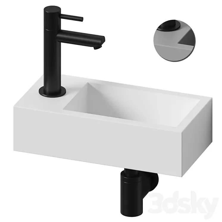 Versus - ink badkamermeubelen 3D Model