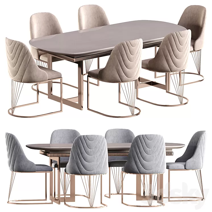 Verta Yemek OdasI 3D Model Free