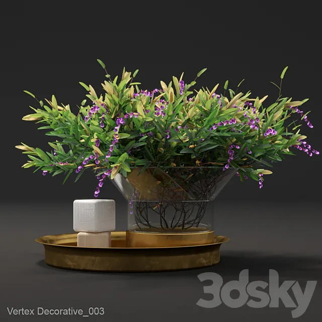 Vertex Decorative_003 3DModel