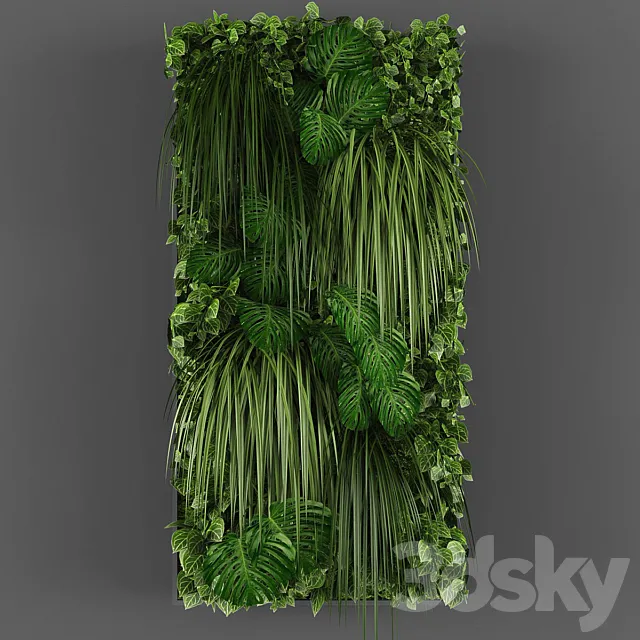 Vertical garden 015 3DModel