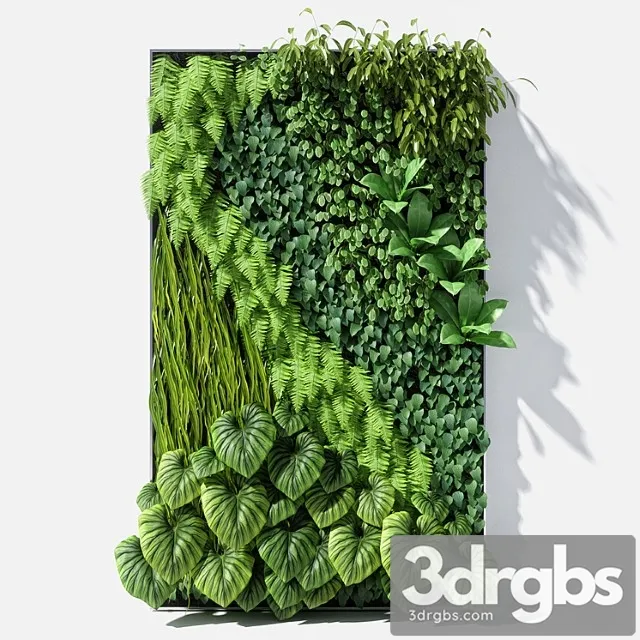 Vertical Garden 02 3D Model Free