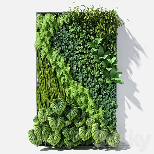 vertical garden 02 3DModel