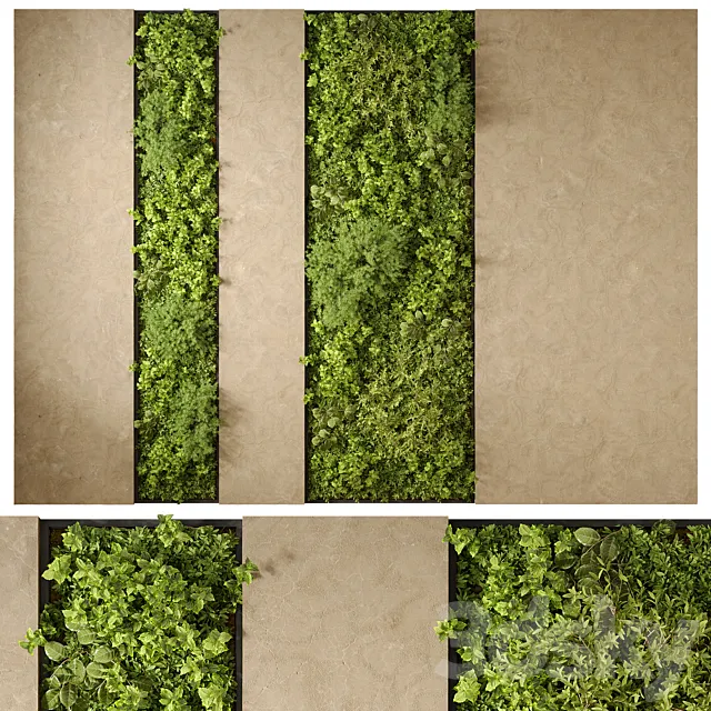 Vertical Garden 02 3DModel