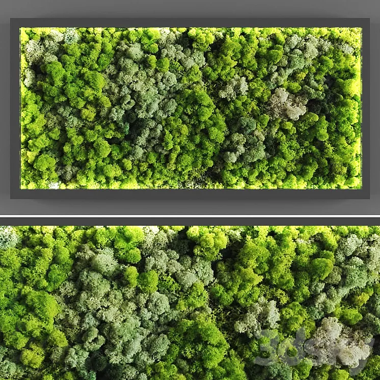 Vertical garden 059 3D Model Free