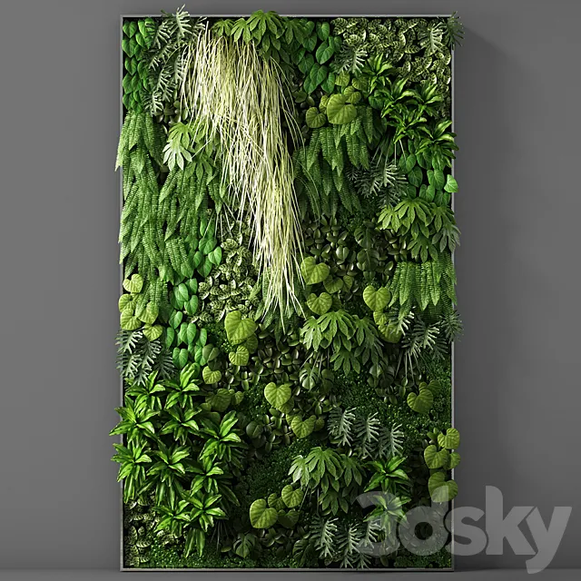 vertical garden 05a 3D Model