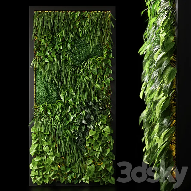 vertical garden 07 3D Model