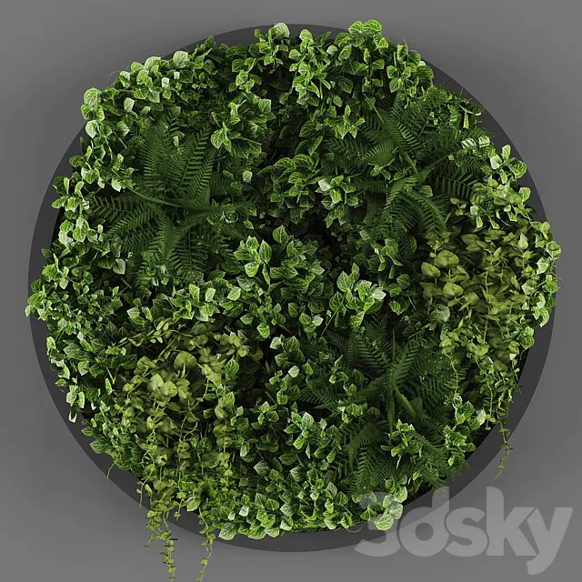 Vertical garden 07 3DModel