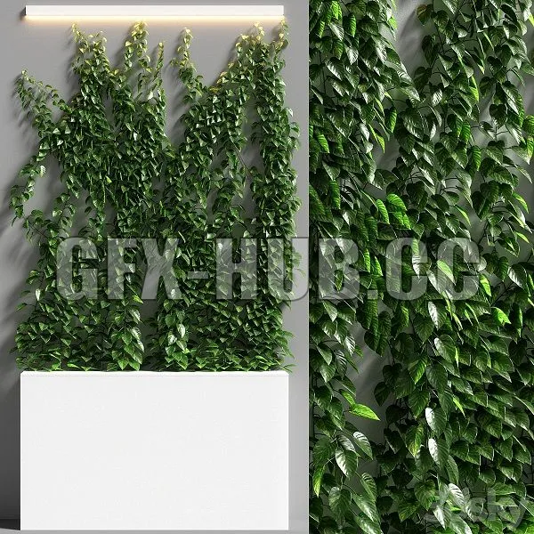 Vertical Garden 08 3D Model