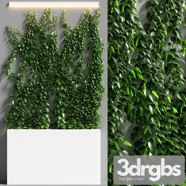 Vertical Garden 08 3D Model Free