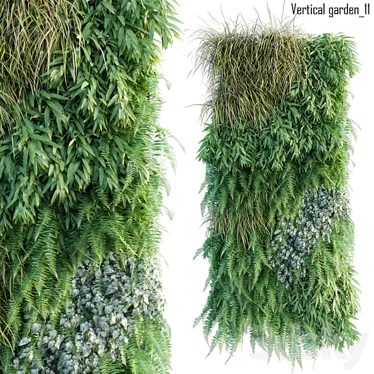 Vertical garden 11 3D Model