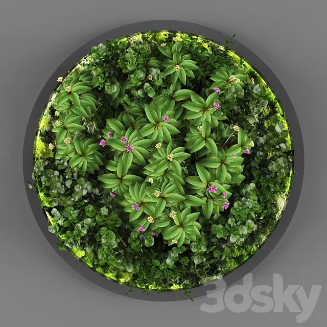 Vertical garden 113 3D Model