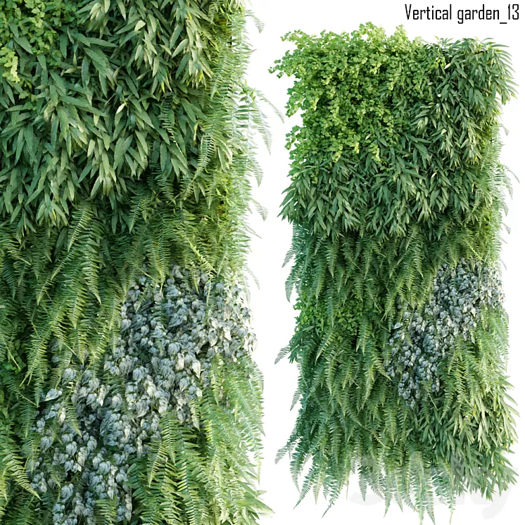 Vertical garden 13 3D Model