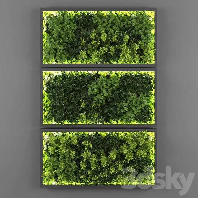 Vertical garden 131 3D Model