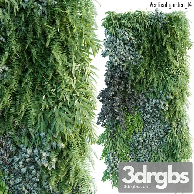 Vertical Garden 14 3D Model Free