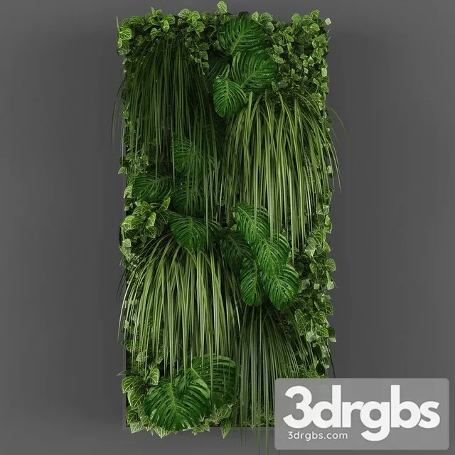 Vertical Garden 2 3D Model Free
