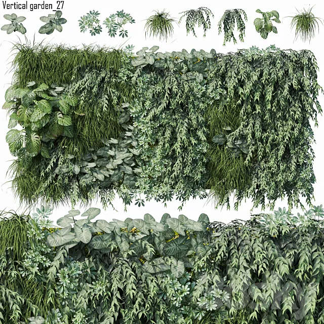 Vertical garden 27 3DModel
