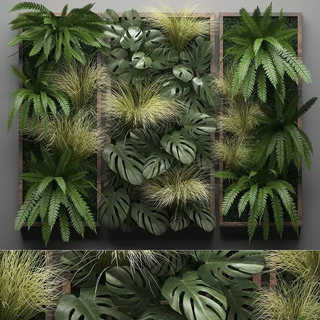 Vertical garden 28 3D Model