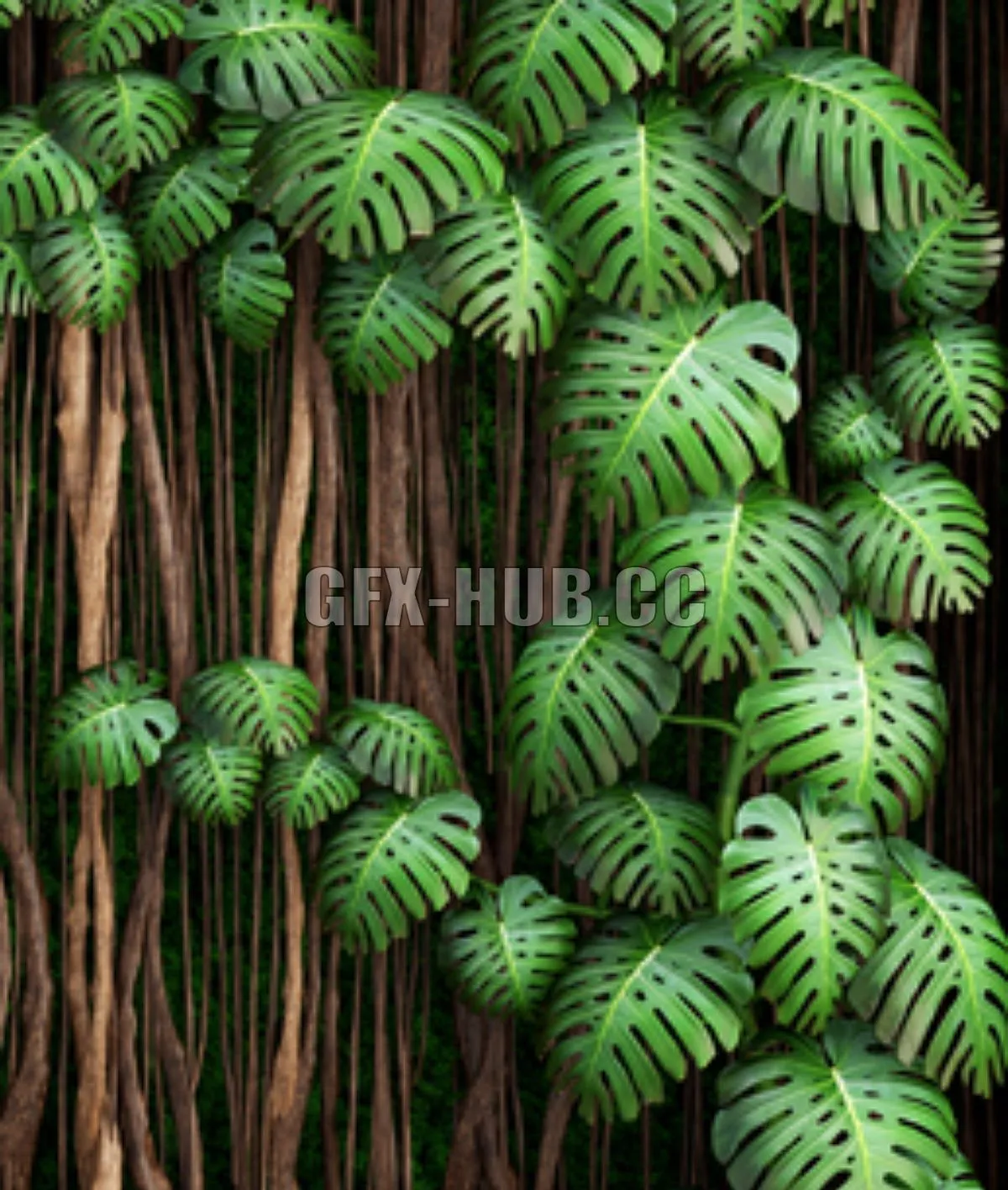 Vertical garden 9 3D Model