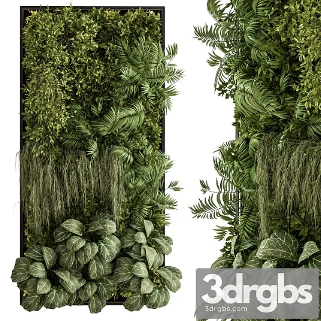 Vertical garden metal frame - wall decor 34