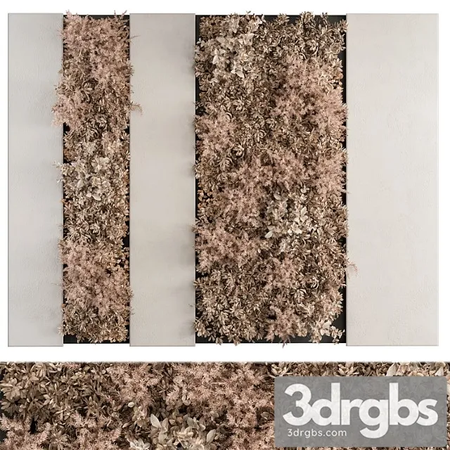 Vertical Garden Wall Decor 67 3D Model Free