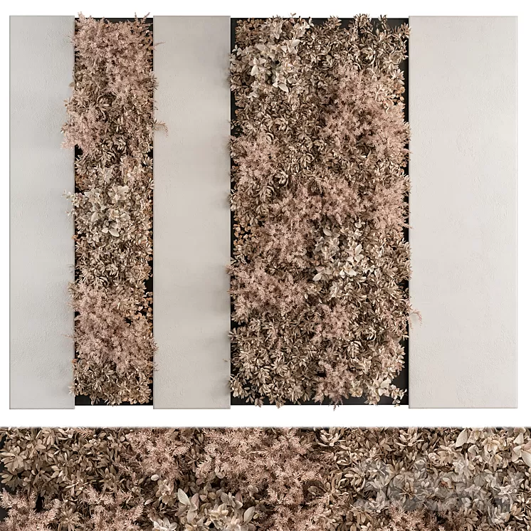 Vertical Garden - Wall Decor 67 3D Model Free