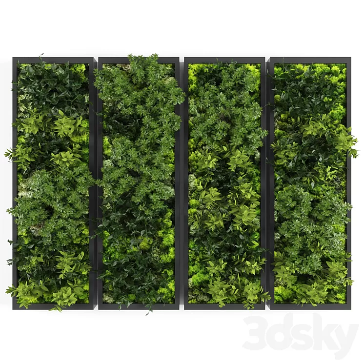 Vertical garden148 3D Model