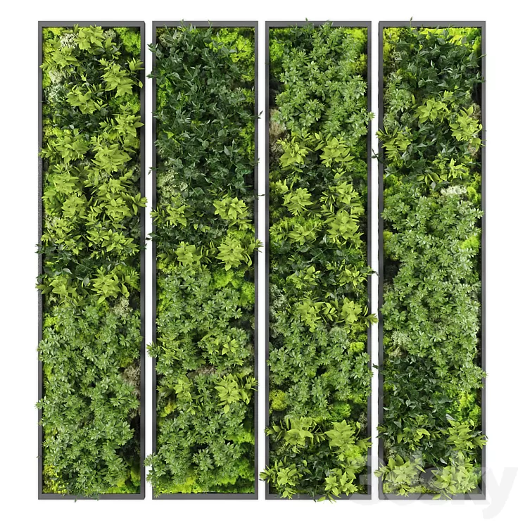 Vertical garden163 3D Model Free