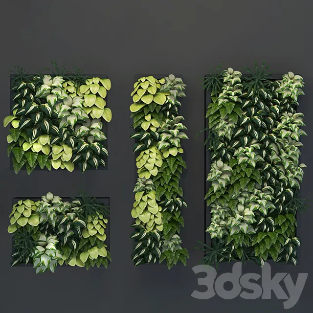 Vertical gardening_01 3DModel
