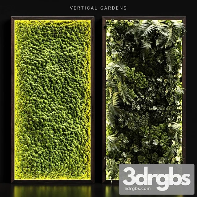 Vertical Gardens 3D Model Free